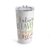 Fall Drink Tumbler 20oz