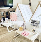 Kids Sleepover Tent for Indoor Glamping Parties