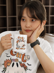 Coffee Mug "Cute and Spooky"
