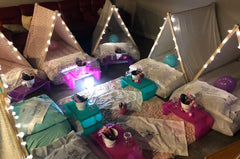 Kids Sleepover Tent for Indoor Glamping Parties