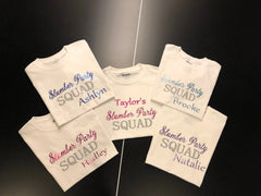 Youth Slumber Party Squad T-Shirts
