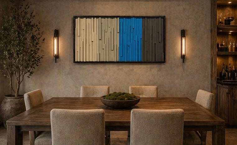 Framed Rustic Wooden Wall Art