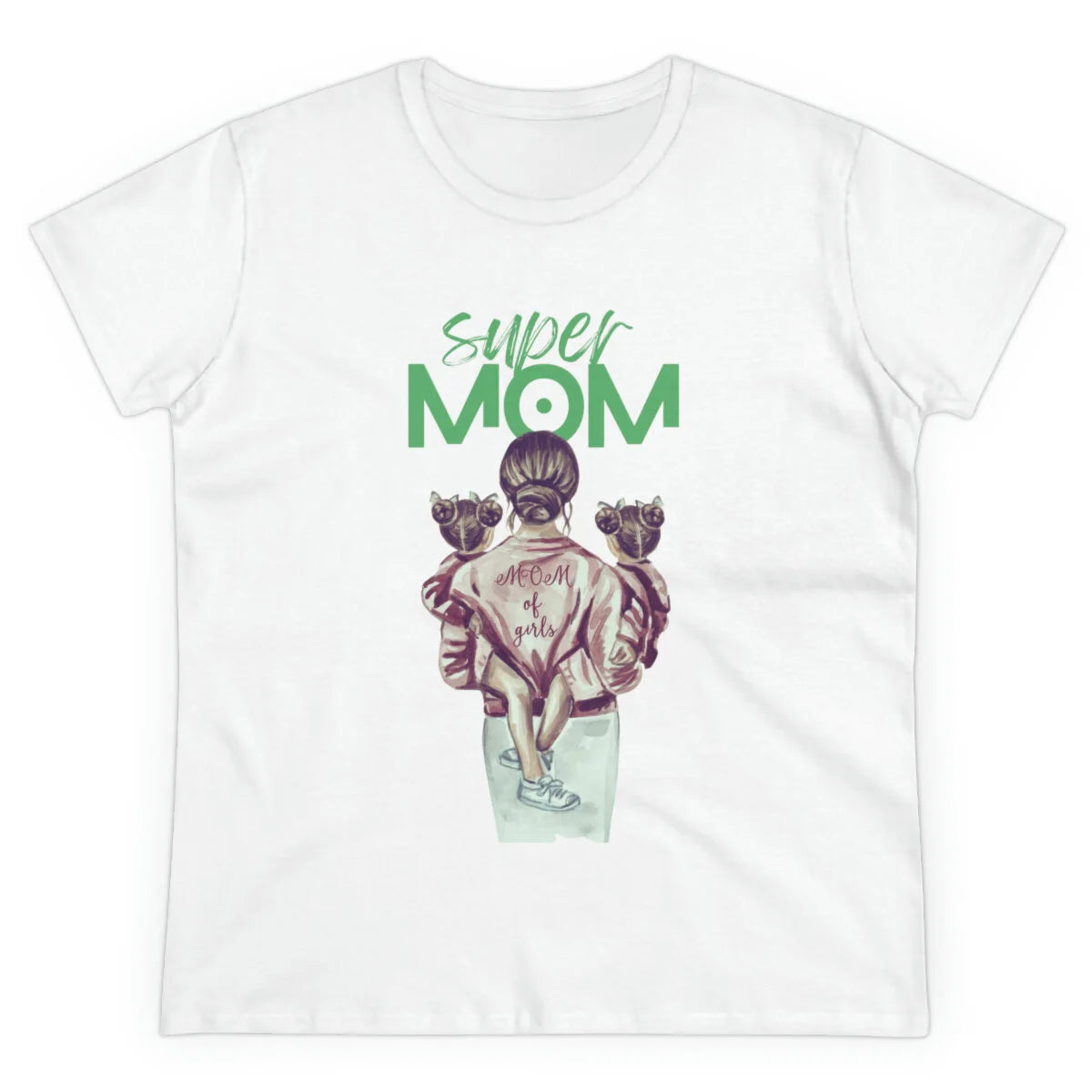Super Mom Women's Midweight Cotton Tee