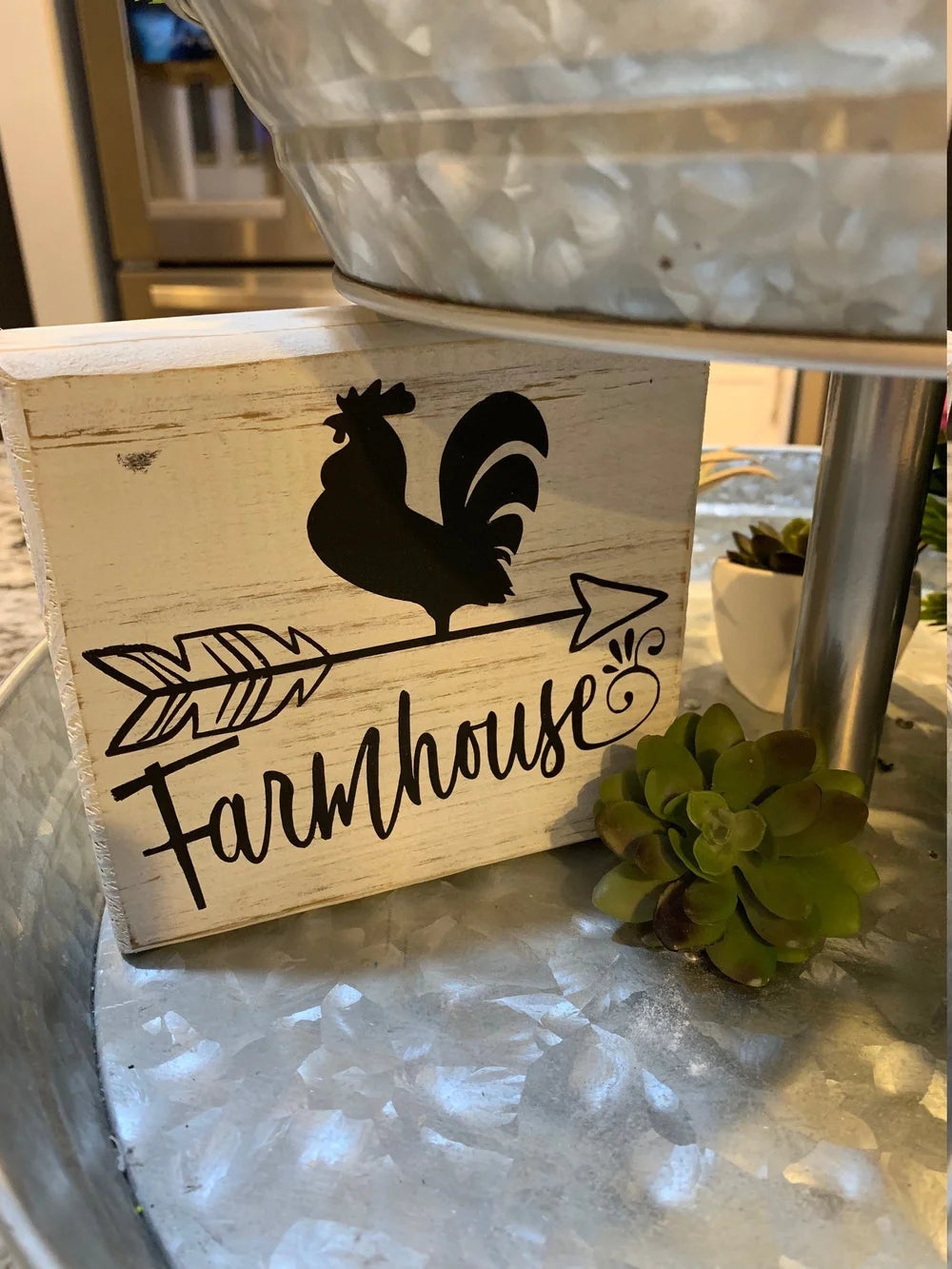 5" Rustic Farmhouse Decor