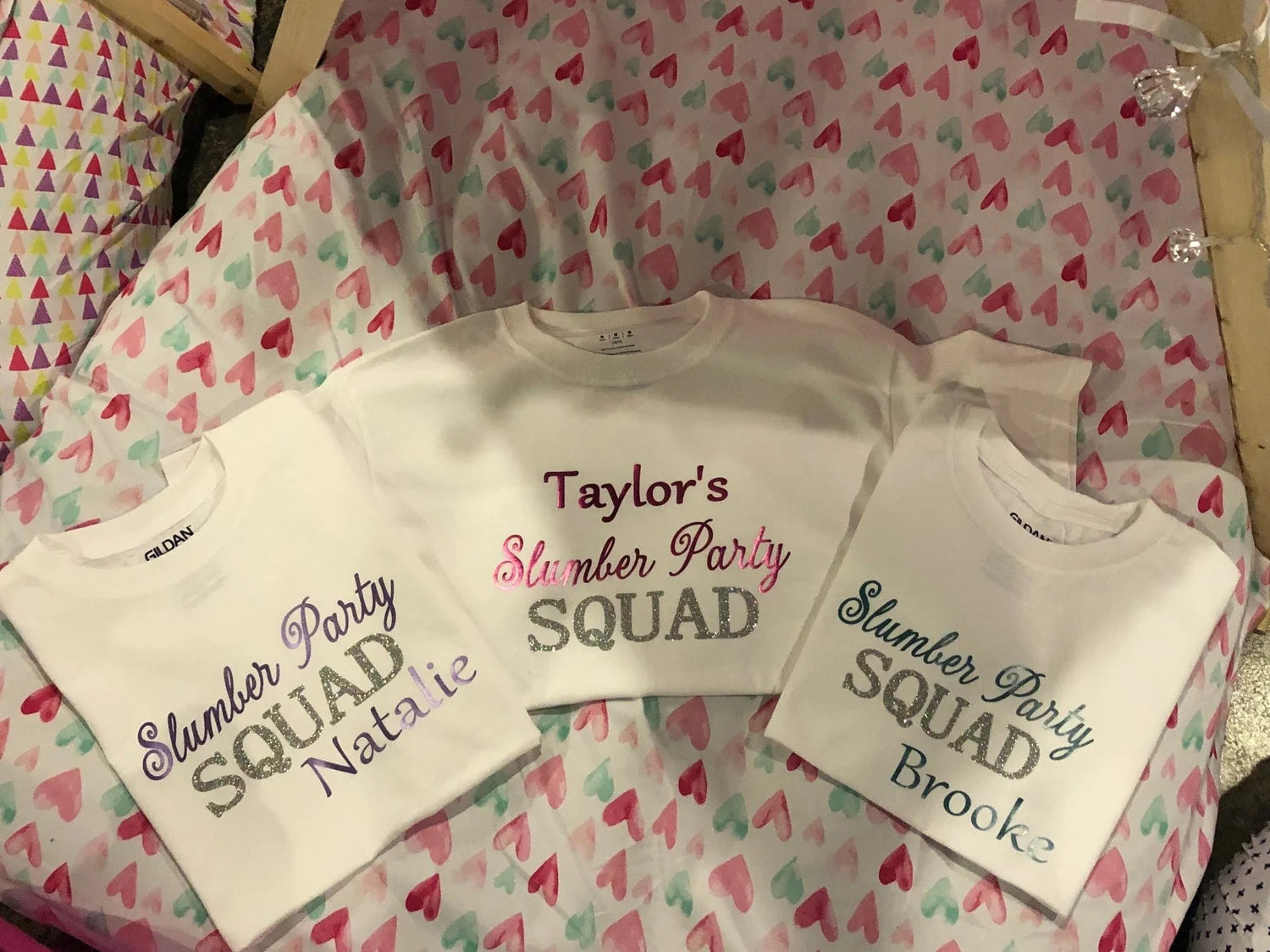 Youth Slumber Party Squad T-Shirts