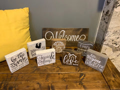 5" Rustic Farmhouse Decor