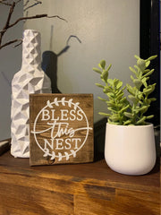 5" Rustic Farmhouse Decor