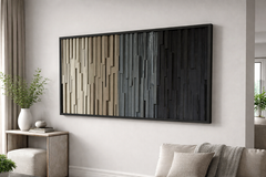 Framed Rustic Wooden Wall Art