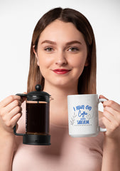 15oz Coffee Mug - I Run on Coffee and Sarcasm